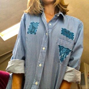 Vintage Wildlife Button-Down